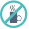 Do Not Take Hot Drinks Or Food.
